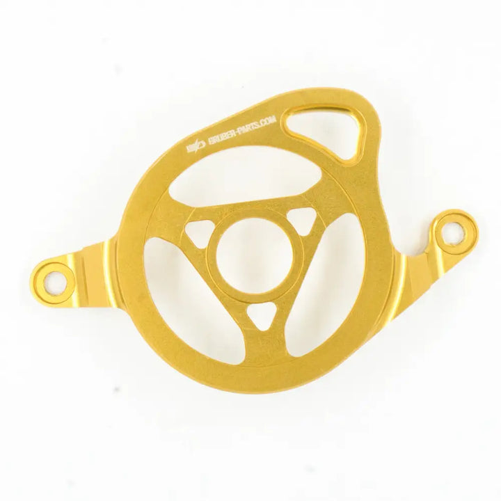 Kettenschutz Am Motor Aluminium Eloxiert Yellow